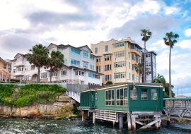 Lais Puzzle - Schöne Aussicht auf Kirribilli vom Kreuzfahrtschiff im Hafen von Sydney - 1.000 Teile