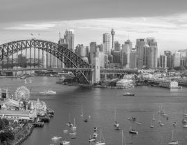 Lais Puzzle - Skyline des Stadtzentrums von Sydney in Australien - 40, 100, 200, 500, 1.000 & 2.000 Teile