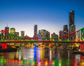 Lais Puzzle - Brisbane mit der Story Bridge in Australien bei Nacht - 40, 100, 200, 500, 1.000 & 2.000 Teile