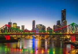 Lais Puzzle - Brisbane mit der Story Bridge in Australien bei Nacht - 1.000 Teile