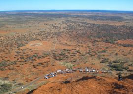 Lais Puzzle - Blick auf das Outback vom Uluru (Ayers Rock) Uluru-Kata Tjuta National Park Northern Territory Australien - 1.000 Teile
