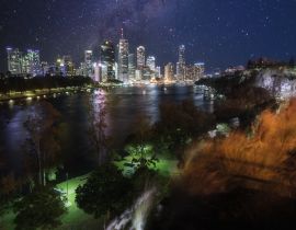 Lais Puzzle - Skyline von Brisbane, Queensland - 40, 100, 200, 500, 1.000 & 2.000 Teile
