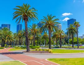 Lais Puzzle - Das Stadtzentrum von Perth von der Uferpromenade des Swan River aus gesehen, Australien - 40, 100, 200, 500, 1.000 & 2.000 Teile