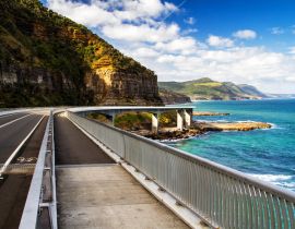 Lais Puzzle - Sea Cliff Bridge entlang des Grand Pacific Drive, New South Wales, Australien - 40, 100, 200, 500, 1.000 & 2.000 Teile