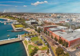 Lais Puzzle - Geelong, Australien. Luftaufnahme der Küstenlinie der Stadt - 1.000 Teile