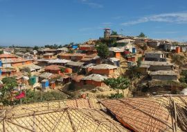 Lais Puzzle - Einige Häuser von Flüchtlingen in Coxs Bazar Bangladesch - 1.000 Teile
