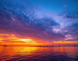 Lais Puzzle - Schöner tropischer Sonnenaufgang am Strand - 40, 100, 200, 500, 1.000 & 2.000 Teile