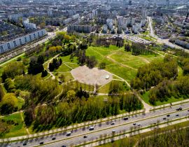 Lais Puzzle - Park in der Stadt, Minsk, Weißrussland Ansicht von oben - 40, 100, 200, 500, 1.000 & 2.000 Teile