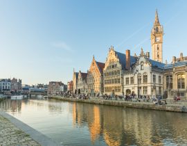 Lais Puzzle - Gent die mittelalterliche Stadt in Belgien - 40, 100, 200, 500, 1.000 & 2.000 Teile