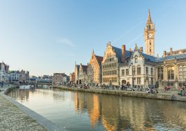 Lais Puzzle - Gent die mittelalterliche Stadt in Belgien - 1.000 Teile