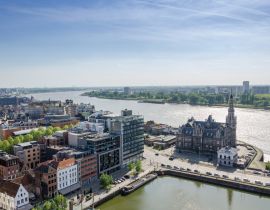 Lais Puzzle - Luftaufnahme über die Stadt Antwerpen in Belgien - 40, 100, 200, 500, 1.000 & 2.000 Teile