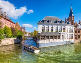 Lais Puzzle - Kanal in Brügge, Belgien - 40, 100, 200, 500, 1.000 & 2.000 Teile