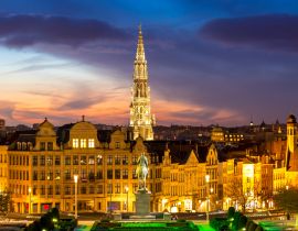 Lais Puzzle - Brüssel Stadtbild Belgien - 40, 100, 200, 500, 1.000 & 2.000 Teile