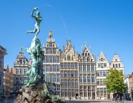 Lais Puzzle - Alter Stadtplatz von Antwerpen in Belgien - 40, 100, 200, 500, 1.000 & 2.000 Teile