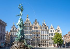 Lais Puzzle - Alter Stadtplatz von Antwerpen in Belgien - 1.000 Teile