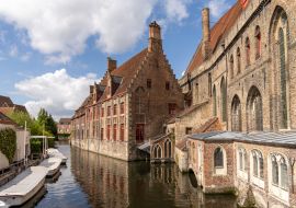 Lais Puzzle - Blick auf das historische Stadtzentrum und die Grachten in der Innenstadt von Brügge - 1.000 Teile