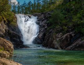 Lais Puzzle - Big Rock Falls, Belize, Wasserfall - 40, 100, 200, 500, 1.000 & 2.000 Teile