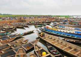 Lais Puzzle - Seedorf Ganvie am Nokoué-See in der Nähe von Cotonou, Benin - 1.000 Teile