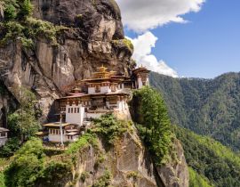 Lais Puzzle - Blick auf das Taktsang-Kloster oder das Tigernest-Kloster in Paro, Bhutan - 40, 100, 200, 500, 1.000 & 2.000 Teile