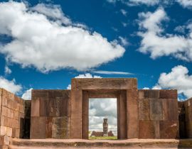Lais Puzzle - Statue El Fraile in den Ruinen von Tiahuanacu, Bolivien - 40, 100, 200, 500, 1.000 & 2.000 Teile