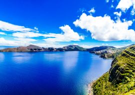 Lais Puzzle - Blick auf abgelegene Landschaft auf der Isla del Sol am Titicacasee - Bolivien - 1.000 Teile