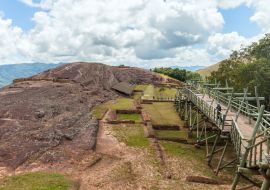 Lais Puzzle - Spuren und Überreste einer alten Zivilisation. Archäologische Stätte von El Fuerte de Samaipata, Bolivien - 1.000 Teile