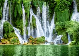 Lais Puzzle - Kravica-Wasserfall, Bosnien und Herzegowina - 1.000 Teile