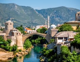 Lais Puzzle - Stadtansicht von Mostar, Bosnien und Herzegowina - 40, 100, 200, 500, 1.000 & 2.000 Teile