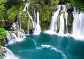 Lais Puzzle - Wasserfälle von Martin Brod im Una-Nationalpark, Bosnien und Herzegowina - 1.000 Teile