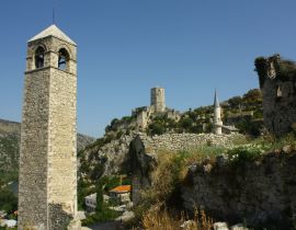 Lais Puzzle - Torre del Reloj en Pocitelj, Bosnien und Herzegowina - 40, 100, 200, 500, 1.000 & 2.000 Teile