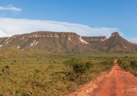 Lais Puzzle - Blick auf den Espirito Santo-Rücken in Jalapao - Tocantins - Brasilien - 1.000 Teile