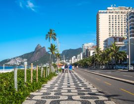 Lais Puzzle - Die berühmte Ipanema-Promenade in Rio de Janeiro, Brasilien - 40, 100, 200, 500, 1.000 & 2.000 Teile