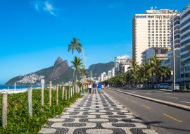 Lais Puzzle - Die berühmte Ipanema-Promenade in Rio de Janeiro, Brasilien - 1.000 Teile