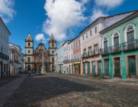 Lais Puzzle - Pelourinho in Salvador Bahia, Brasilien - 40, 100, 200, 500, 1.000 & 2.000 Teile