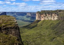 Lais Puzzle - Blick vom Gipfel des Hügels des Vaters Inacio (morro do pai inacio), Chapada Diamantina, Bahia, Brasilien - 1.000 Teile