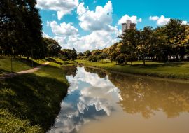 Lais Puzzle - Panoramablick auf den Ökologischen Park (Parque Ecologico) in Indaiatuba, Brasilien - 1.000 Teile