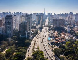 Lais Puzzle - Berühmte Avenida in Sao Paulo, Brasilien - 40, 100, 200, 500, 1.000 & 2.000 Teile