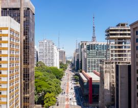 Lais Puzzle - Avenida Paulista in der Nähe des Trianon-Parks, Sao Paulo, Brasilien - 40, 100, 200, 500, 1.000 & 2.000 Teile