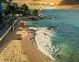 Lais Puzzle - Strand von Barra in Salvador Bahia, Brasilien - 40, 100, 200, 500, 1.000 & 2.000 Teile