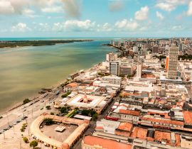 Lais Puzzle - Luftaufnahme mit Drohne von der Stadt Aracaju in Sergipe Brasilien - 40, 100, 200, 500, 1.000 & 2.000 Teile