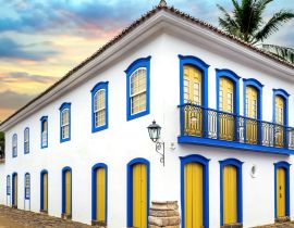 Lais Puzzle - Kolonialarchitektur im portugiesischen Stil in Paraty, Bundesstaat Rio de Janeiro, Brasilien - 40, 100, 200, 500, 1.000 & 2.000 Teile