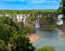 Lais Puzzle - Brasilien, die berühmten Wasserfälle von Iguaçu (Iguazu) von der brasilianischen Seite aus gesehen - 40, 100, 200, 500, 1.000 & 2.000 Teile