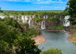 Lais Puzzle - Brasilien, die berühmten Wasserfälle von Iguaçu (Iguazu) von der brasilianischen Seite aus gesehen - 1.000 Teile