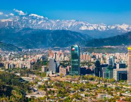 Lais Puzzle - Stadtansicht von Santiago de Chile aus der Luft - 40, 100, 200, 500, 1.000 & 2.000 Teile