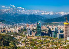 Lais Puzzle - Stadtansicht von Santiago de Chile aus der Luft - 1.000 Teile