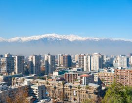 Lais Puzzle - Moderne städtische Skyline von Santiago Chile - 40, 100, 200, 500, 1.000 & 2.000 Teile