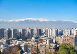 Lais Puzzle - Moderne städtische Skyline von Santiago Chile - 1.000 Teile