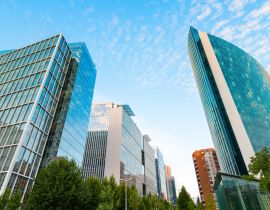 Lais Puzzle - Nueva Las Condes, der neue Finanzdistrikt in Santiagode Chile, Heimat von hochwertigen Firmengebäuden in der Calle Alonso de Cordova - 40, 100, 200, 500, 1.000 & 2.000 Teile