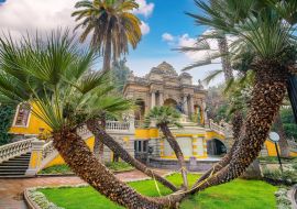 Lais Puzzle - Der alte Cerro Santa Lucia im Stadtzentrum von Santiago in Chile - 1.000 Teile