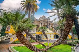 Lais Puzzle - Der alte Cerro Santa Lucia im Stadtzentrum von Santiago in Chile - 2.000 Teile